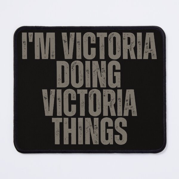 Item preview, I'M VICTORIA DOING VICTORIA THINGS Shirt Funny Christmas Gift Idea designed and sold by WeirdlyRare.