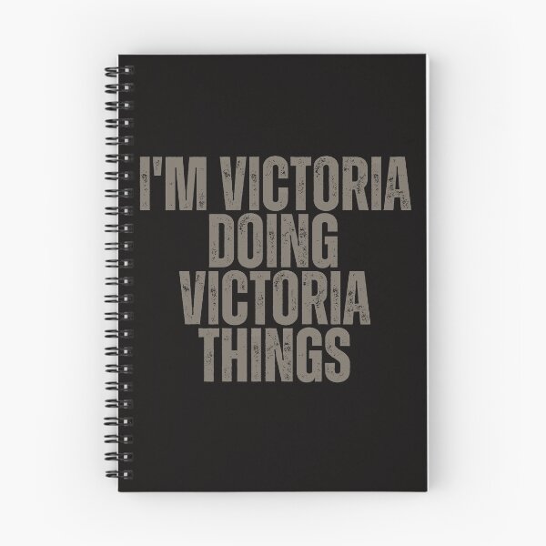 Item preview, I'M VICTORIA DOING VICTORIA THINGS Shirt Funny Christmas Gift Idea designed and sold by WeirdlyRare.