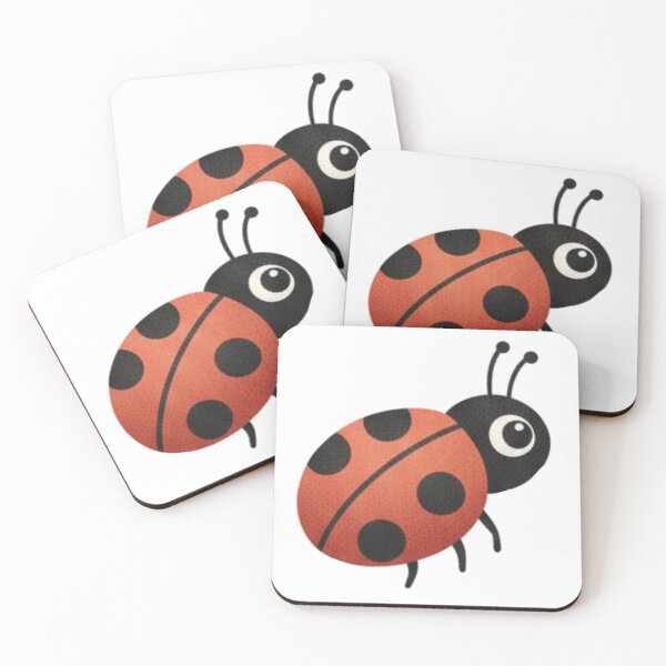 Item preview, Cute Little Ladybug – Cozy Pastel Illustration designed and sold by Foxia-Illustria.