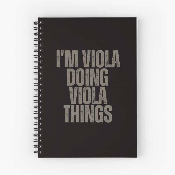 Item preview, I'M VIOLA DOING VIOLA THINGS Shirt Funny Christmas Gift Idea designed and sold by WeirdlyRare.
