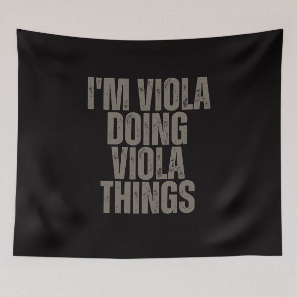 Item preview, I'M VIOLA DOING VIOLA THINGS Shirt Funny Christmas Gift Idea designed and sold by WeirdlyRare.