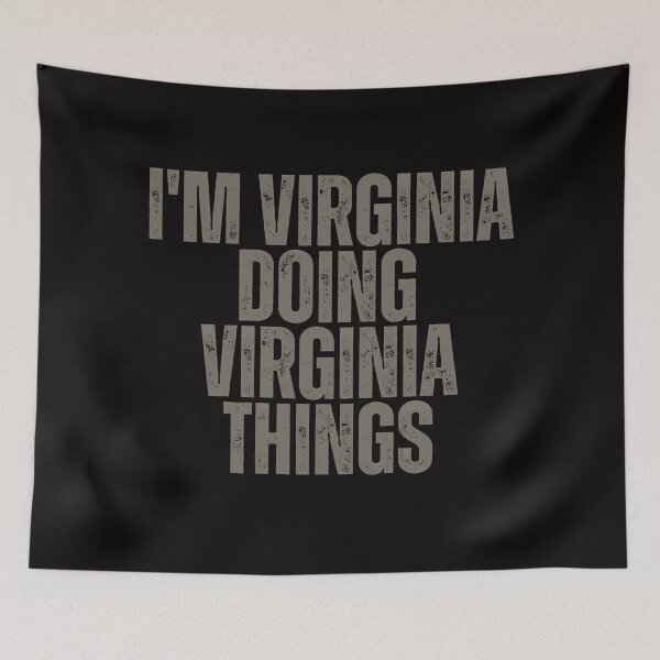 Item preview, I'M VIRGINIA DOING VIRGINIA THINGS Shirt Funny Christmas Gift Idea designed and sold by WeirdlyRare.
