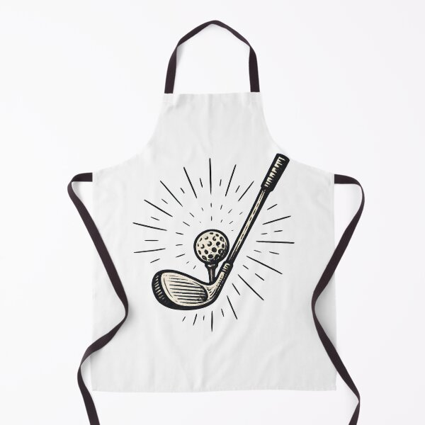 Item preview, Classic vintage golf ball and club designed and sold by MKV Design.