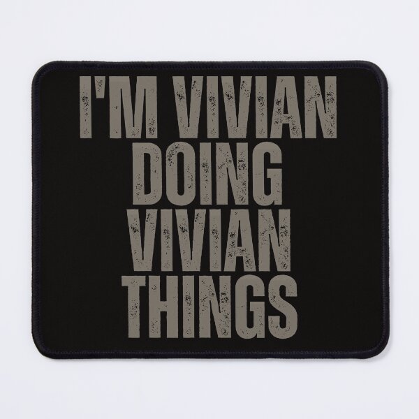 Item preview, I'M VIVIAN DOING VIVIAN THINGS Shirt Funny Christmas Gift Idea designed and sold by WeirdlyRare.