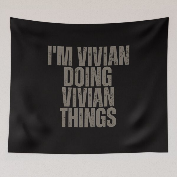 Item preview, I'M VIVIAN DOING VIVIAN THINGS Shirt Funny Christmas Gift Idea designed and sold by WeirdlyRare.