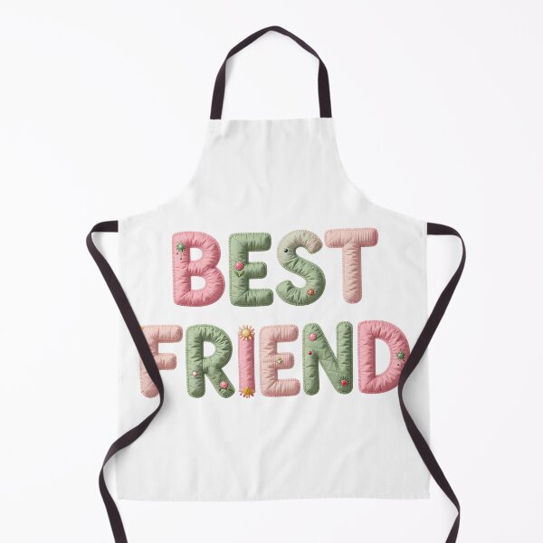 Item preview, BEST FRIEND - IN PASTEL FAUX LETTERING designed and sold by AlexOBrienArt.
