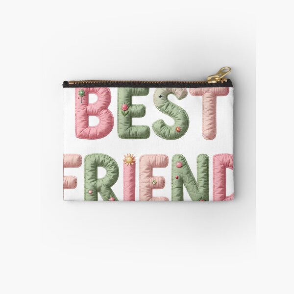 Item preview, BEST FRIEND - IN PASTEL FAUX LETTERING designed and sold by AlexOBrienArt.