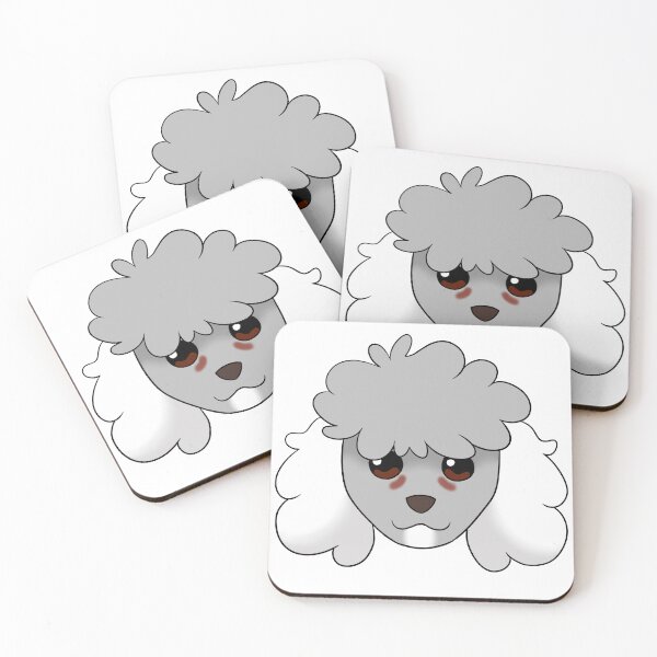 Item preview, Light Grey Standard Cut Poodle White Chin Ears Tear Stains designed and sold by OliRoseArt.