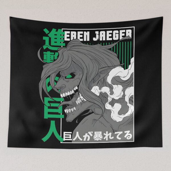 Item preview, Eren Yeager – Attack Titan designed and sold by ANIME HEAT.