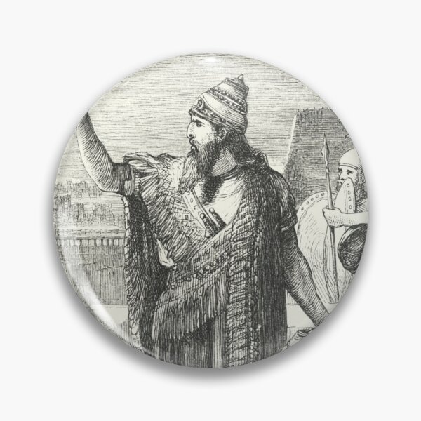 Item preview, Magnificent Babylon | Mesopotamia, Babylonian King Illustration designed and sold by Based History.