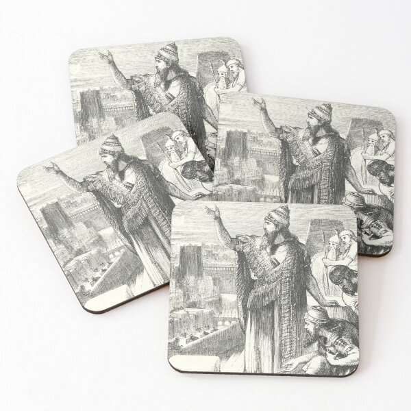 Item preview, Magnificent Babylon | Mesopotamia, Babylonian King Illustration designed and sold by Based History.