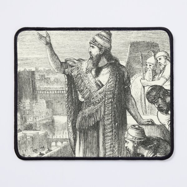 Item preview, Magnificent Babylon | Mesopotamia, Babylonian King Illustration designed and sold by Based History.