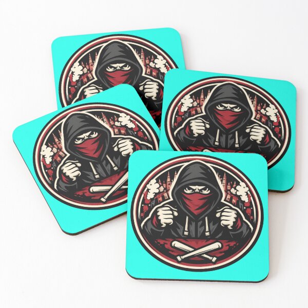 Item preview, Ultras-Style Paris Street Badge – Anonymous Urban Hooligan Art designed and sold by DreamsMRC.