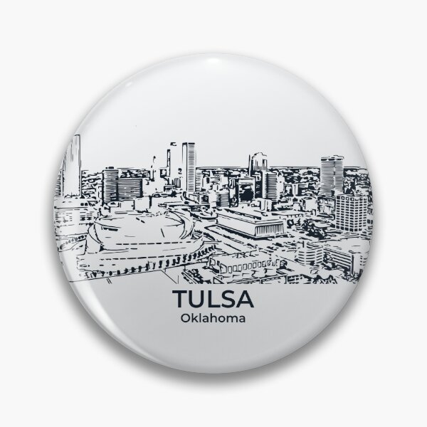 Artikelvorschau, Tulsa - Oklahoma entworfen und verkauft von Lakeric Cityscapes.