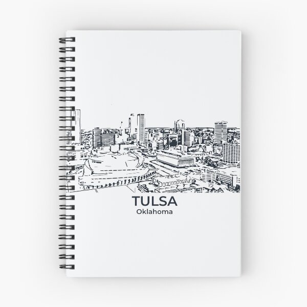 Artikelvorschau, Tulsa - Oklahoma entworfen und verkauft von Lakeric Cityscapes.