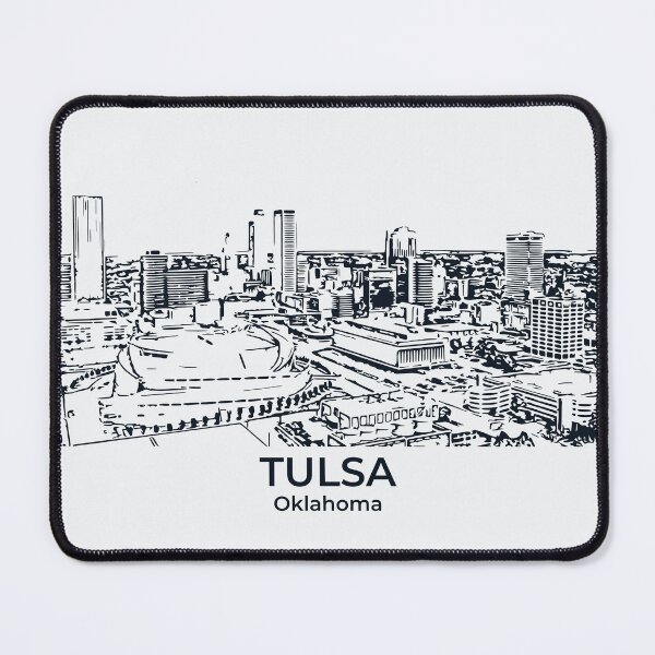 Artikelvorschau, Tulsa - Oklahoma entworfen und verkauft von Lakeric Cityscapes.