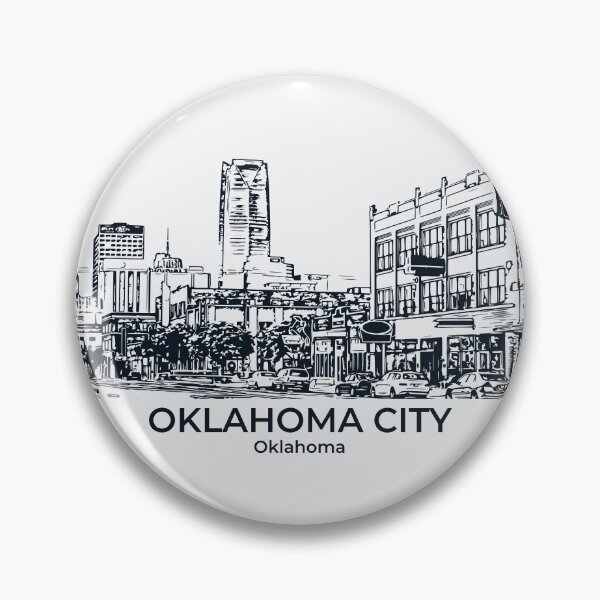 Item preview, Ciudad de Oklahoma - Oklahoma designed and sold by Lakeric Cityscapes.