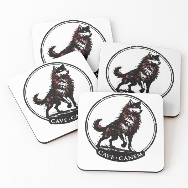 Item preview, Cave Canem - beware of Libertas, the freedom dog designed and sold by The Obscuritorium.