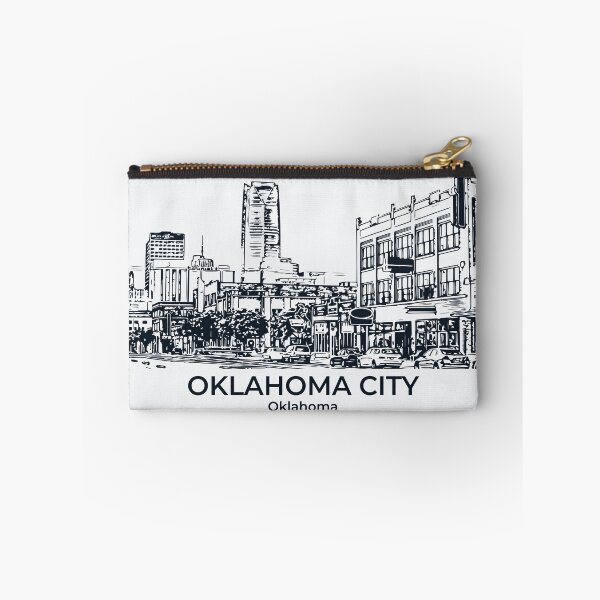 Artikelvorschau, Oklahoma City - Oklahoma entworfen und verkauft von Lakeric Cityscapes.