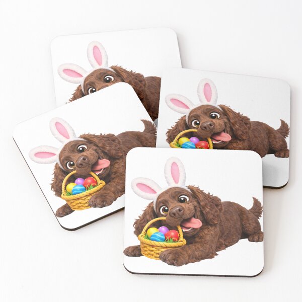 Item preview, Easter Field Spaniel designed and sold by Sillytoe.