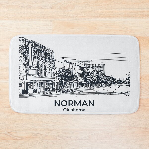 Item preview, Norman - Oklahoma designed and sold by Lakeric Cityscapes.