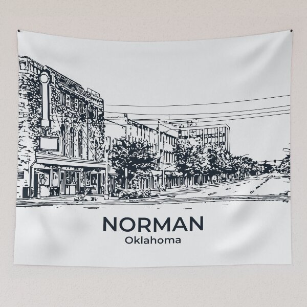 Item preview, Norman - Oklahoma designed and sold by Lakeric Cityscapes.
