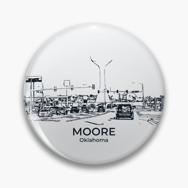 Artikelvorschau, Moore - Oklahoma entworfen und verkauft von Lakeric.