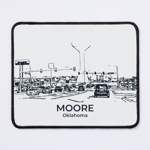 Item preview, Moore - Oklahoma designed and sold by Lakeric Cityscapes.