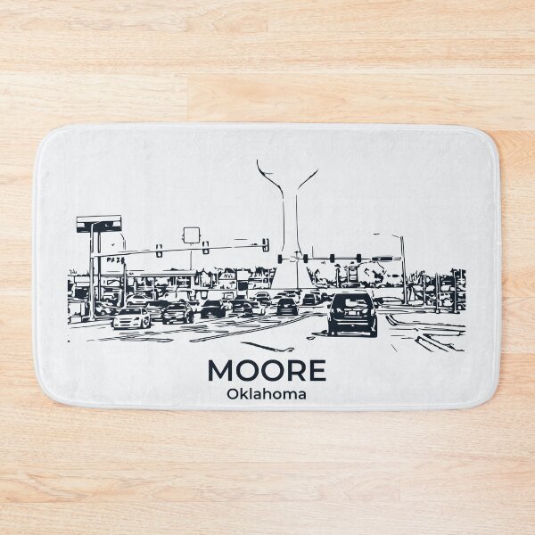 Item preview, Moore - Oklahoma designed and sold by Lakeric Cityscapes.