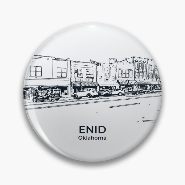 Item preview, Enid - Oklahoma designed and sold by Lakeric Cityscapes.