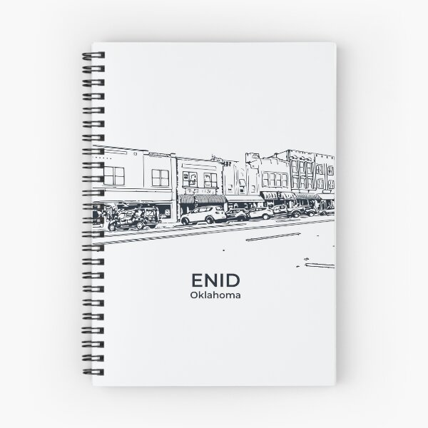 Item preview, Enid - Oklahoma designed and sold by Lakeric Cityscapes.