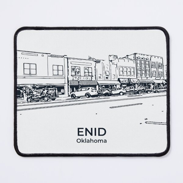 Item preview, Enid - Oklahoma designed and sold by Lakeric Cityscapes.