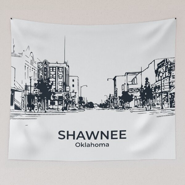 Item preview, Shawnee - Oklahoma designed and sold by Lakeric Cityscapes.