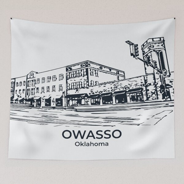 Item preview, Owasso - Oklahoma designed and sold by Lakeric Cityscapes.