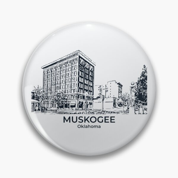 Item preview, Muskogee, Oklahoma designed and sold by Lakeric Cityscapes.