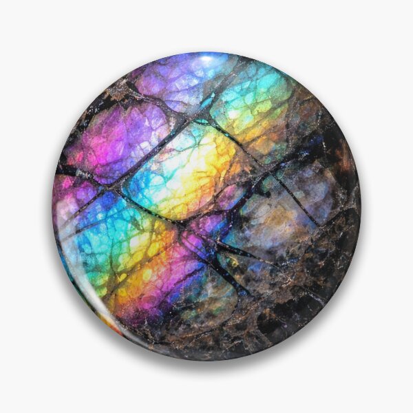 Item preview, Rainbow Labradorite Crystal Sticker Iridescent Mystical Aesthetic designed and sold by ArcanePrintsxo.