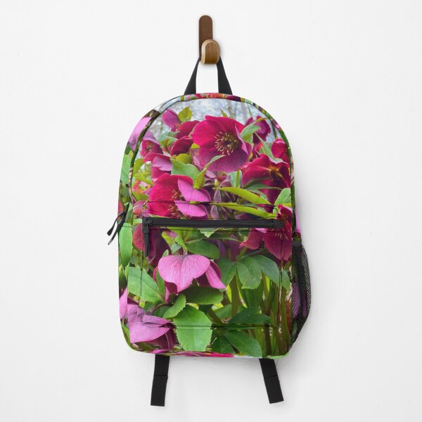 Item preview, Lenten Rose, pink Spring floral, Japanese gardens designed and sold by hollycooper.