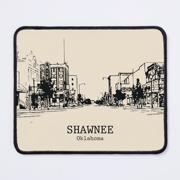 Artikelvorschau, Shawnee - Oklahoma entworfen und verkauft von Lakeric Cityscapes.