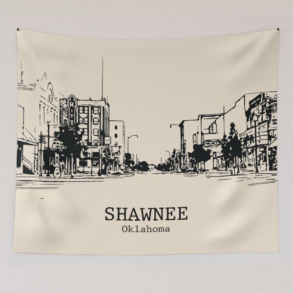 Item preview, Shawnee - Oklahoma designed and sold by Lakeric Cityscapes.