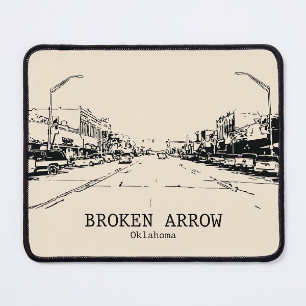 Item preview, Broken Arrow - Oklahoma designed and sold by Lakeric Cityscapes.