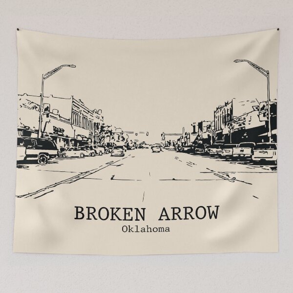 Item preview, Broken Arrow - Oklahoma designed and sold by Lakeric Cityscapes.
