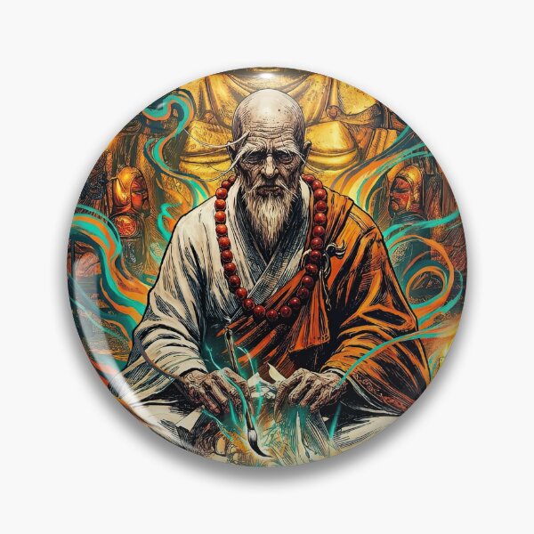 Item preview, Non‑Void, The Monk | Black Myth: Wukong "The Ascended Cursed Monk" Art designed and sold by Wild Pleg Promo.
