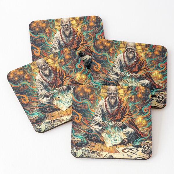 Item preview, Non‑Void, The Monk | Black Myth: Wukong "The Ascended Cursed Monk" Art designed and sold by Wild Pleg Promo.