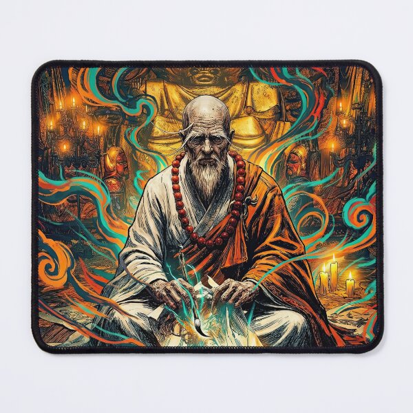 Item preview, Non‑Void, The Monk | Black Myth: Wukong "The Ascended Cursed Monk" Art designed and sold by Wild Pleg Promo.