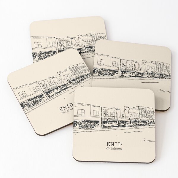 Item preview, Enid - Oklahoma designed and sold by Lakeric Cityscapes.