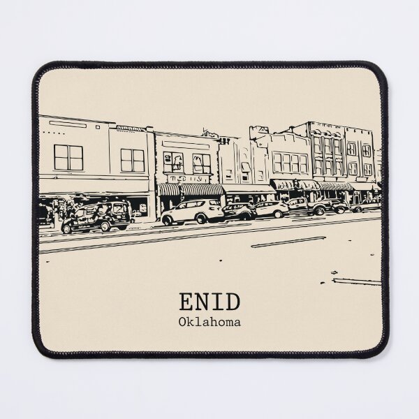 Item preview, Enid - Oklahoma designed and sold by Lakeric Cityscapes.