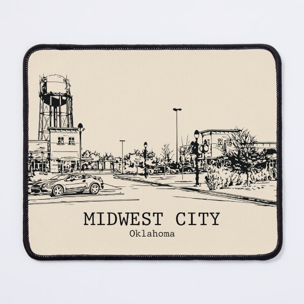 Item preview, Midwest City - Oklahoma designed and sold by Lakeric Cityscapes.