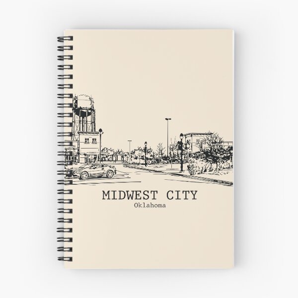 Item preview, Midwest City - Oklahoma designed and sold by Lakeric Cityscapes.