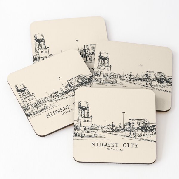 Item preview, Midwest City - Oklahoma designed and sold by Lakeric Cityscapes.