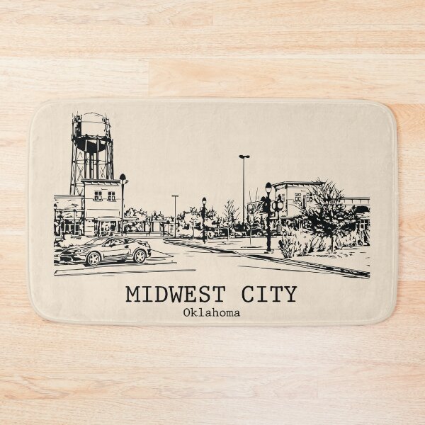 Item preview, Midwest City - Oklahoma designed and sold by Lakeric Cityscapes.